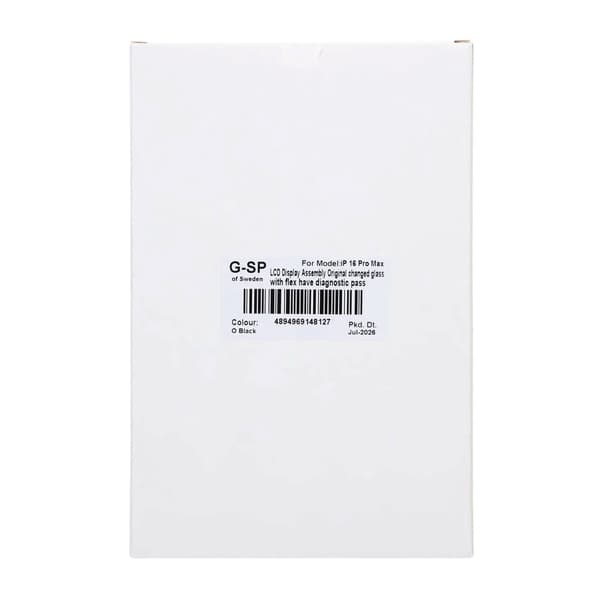 iPhone 16 Pro Max OLED Skärm Original Assembly - Diagnostik Pass