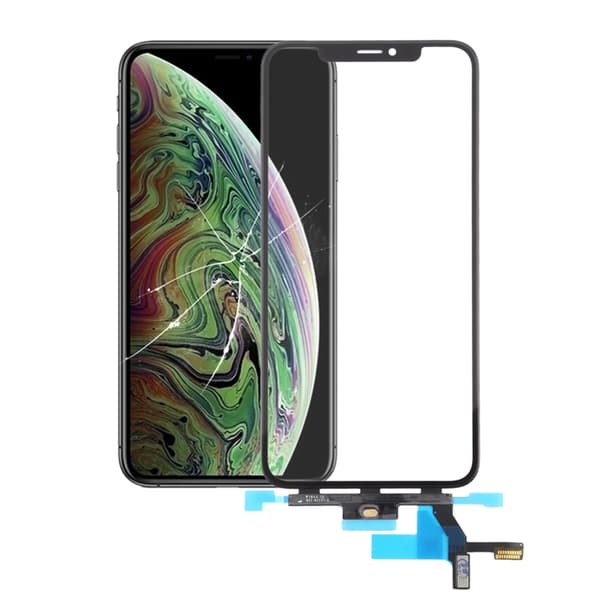 iPhone XS Max Glasdisplay med Digitizer og OCA