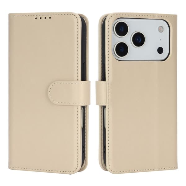 iPhone 17 Pro Max Cover med stativ - Beige