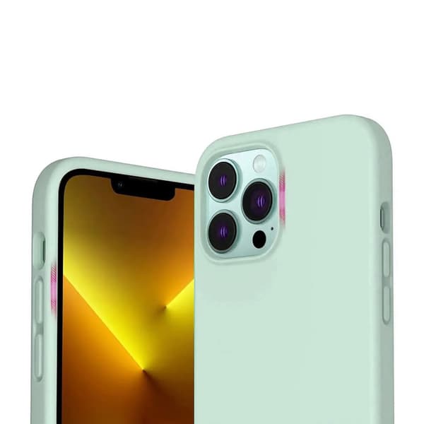 iPhone 13 Pro Silikonskal Rvelon - Grön