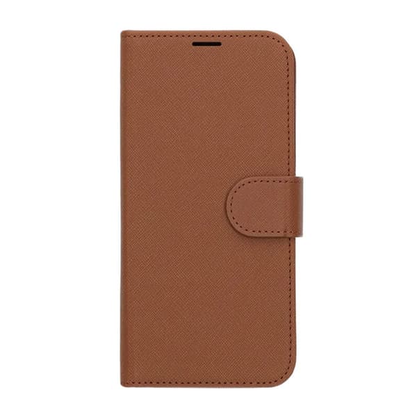 Plånboksfodral med stativ till iPhone 17 Pro Max - Brun