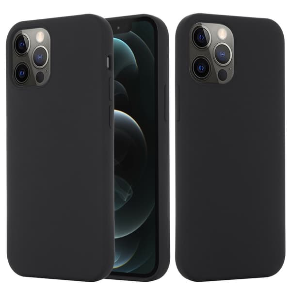 iPhone 13 mini silikonecover - Sort
