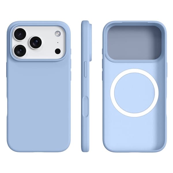 iPhone 18 Pro/17 Pro MagSafe Cover i Silikone - Blå