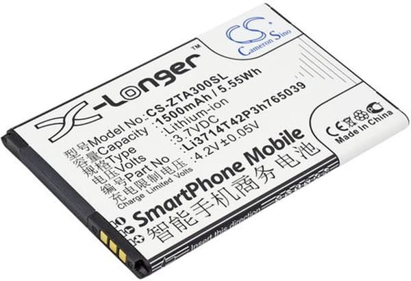 Batteri til ZTE Blade A3 osv.