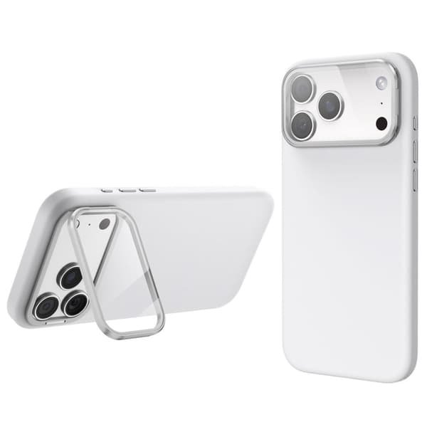 iPhone 18 Pro Max/17 Pro Max/16 Pro Max MagSafe-fodral Linsskydd - Vit