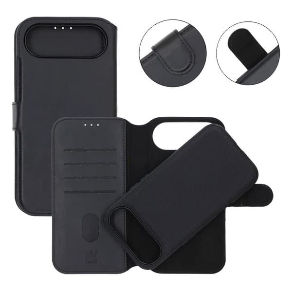 Rvelon Pungcover Magnet til iPhone Air - Sort