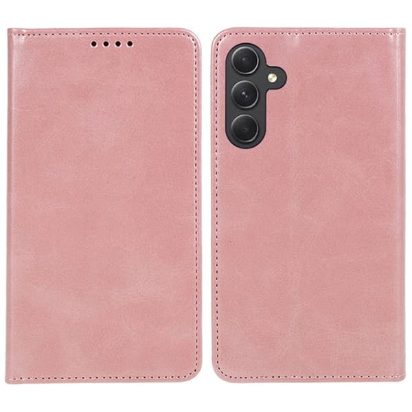 Samsung Galaxy A55 5G Plånboksfodral PU-läder - Rosa
