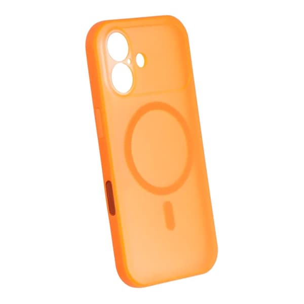 Precise Hole Shield Magnetic Case - iPhone 17 Orange