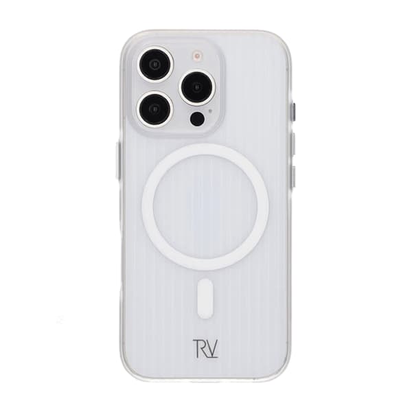 iPhone 16 Pro Max Mobilskal Korrugerad Magsafe Rvelon - Transparent