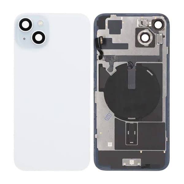 iPhone 15 Plus Bagglas Komplet OEM - Blå
