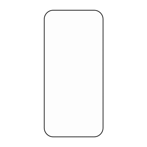 Näytönsuoja iPhone 16 Pro Maxille – 3D-karkaistu lasi musta RV Bulk For Frame