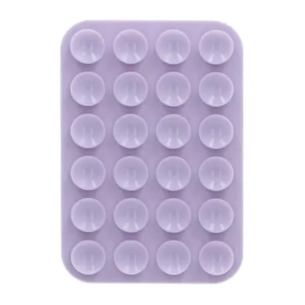 MagSafe Silicone Suction Cup Phone Mount Purple