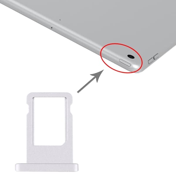iPad 8 10.2" 2020 Simkortshållare - Vit