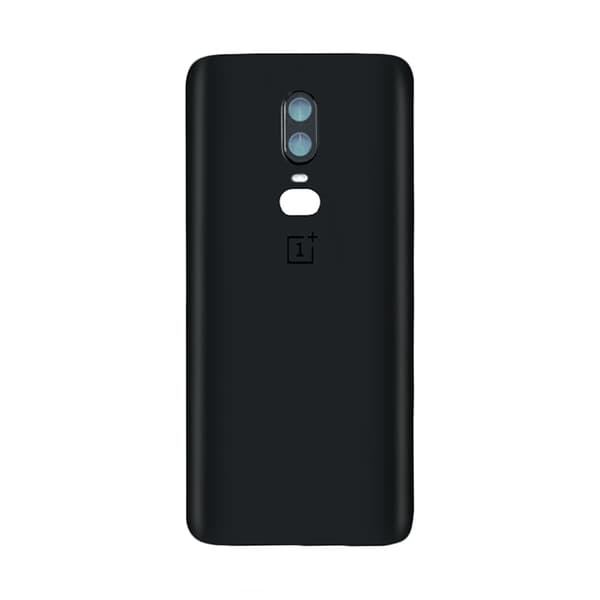 OnePlus 6 Baksida - Midnatt Svart