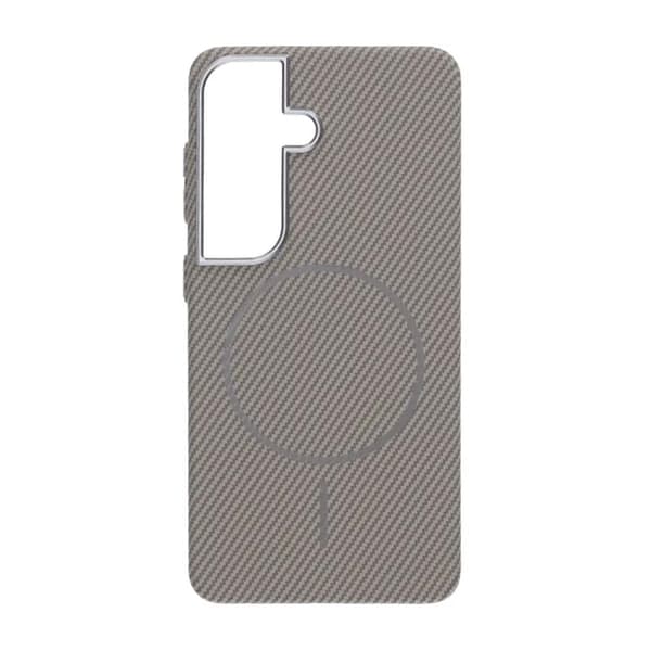 Crabon - blank magnetisk etui til Samsung S26 grå