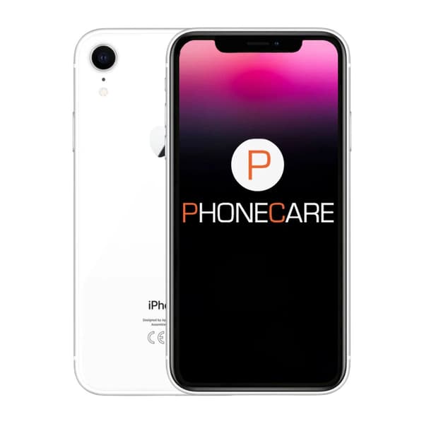 Begagnad iPhone XR 256GB White - Använt skick C