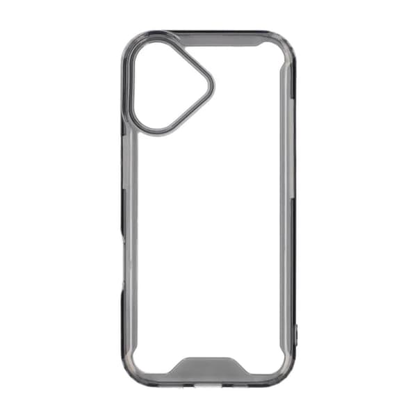 Iskunkestävä puhelinkotelo iPhone 17:lle - Musta