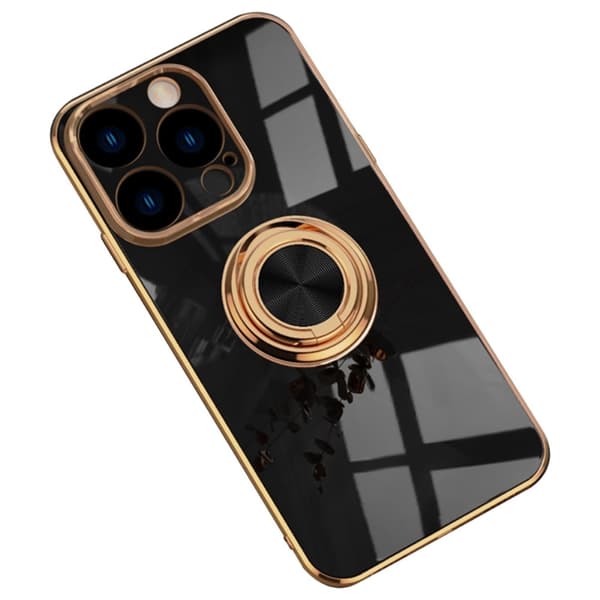 Iskunkestävä iPhone 14 Pro Max TPU -kotelo - Musta