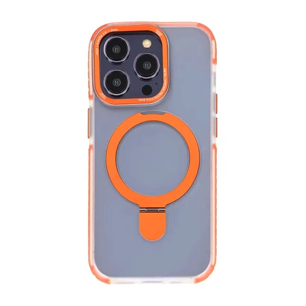 Kotelo Magsafe ja iPhone 15 Pro Max - Oranssi