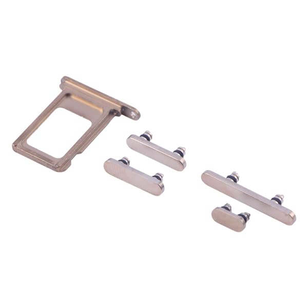 Knapper og SIM-kortholder til iPhone 16 Pro og 16 Pro Max - Sand Titanium
