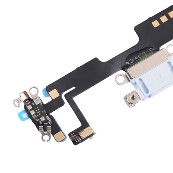 iPhone 14 Laddkontakt med Flexkabel Original - Blå