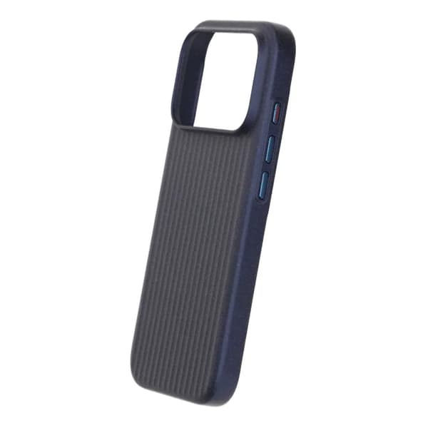 Corrugated Rock Sand Magnetic Case - iPhone 17 Pro Max Blue