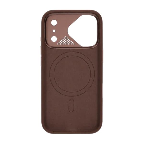 Amru Liquid Silicone Phone Case - iPhone 17 Pro Brown