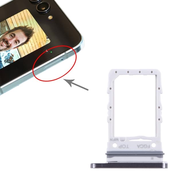 Samsung Galaxy Z Flip 5 SIM-kortholder - Sort