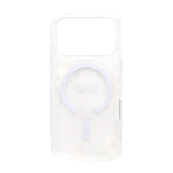 Malet blomstret mat magnetisk etui til iPhone 17 Pro Max - H4
