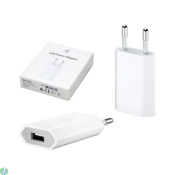 Original Apple USB-strömadapter från 230V till 5V USB Typ A ho 1A, 5W