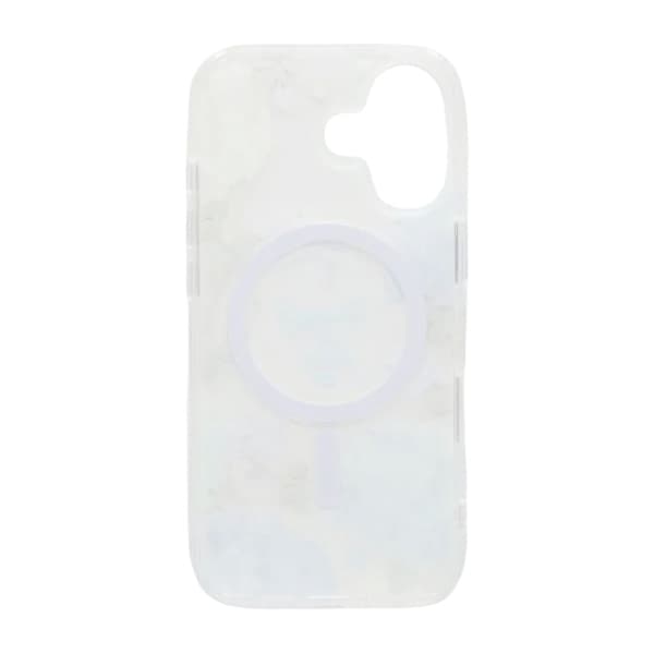 Malet blomstret mat magnetisk etui til iPhone 17 - H3