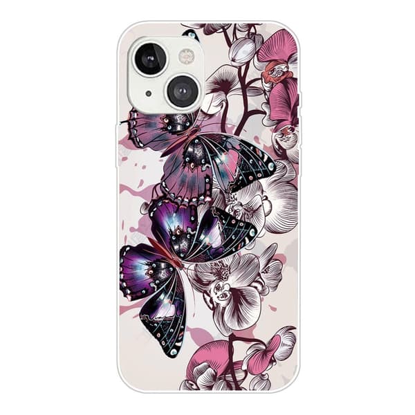 IPhone 13 -kotelo – Violetit perhoset