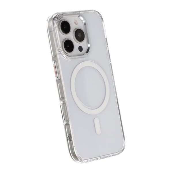 iPhone 16 Pro Mobilskal TPU med Magnet Rvelon - Transparent