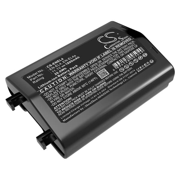 Batteri til Nikon EN-EL4 et al.