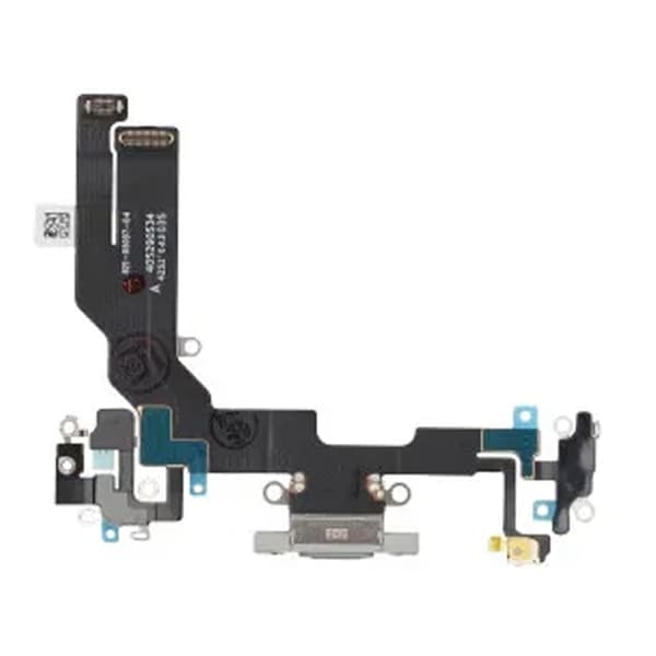 iPhone 16e Opladerstik med Flexkabel - Hvid