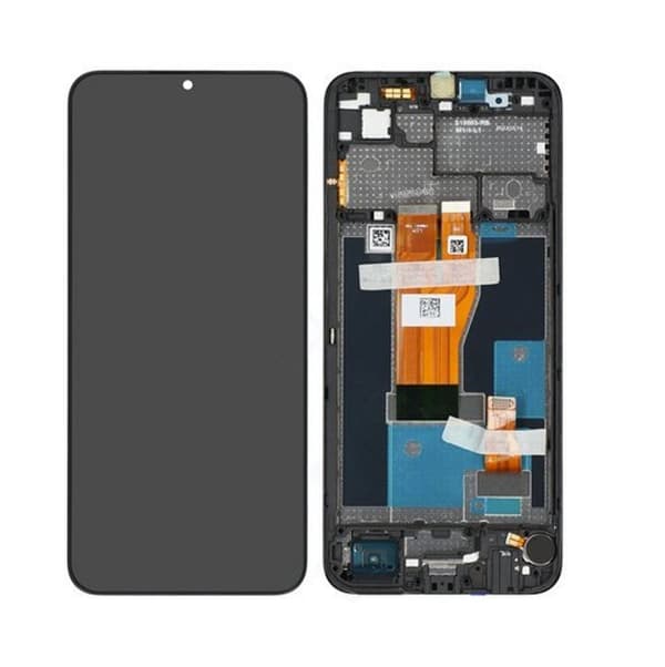 Realme C30 / Narzo 50i Prime LCD Display - Sort