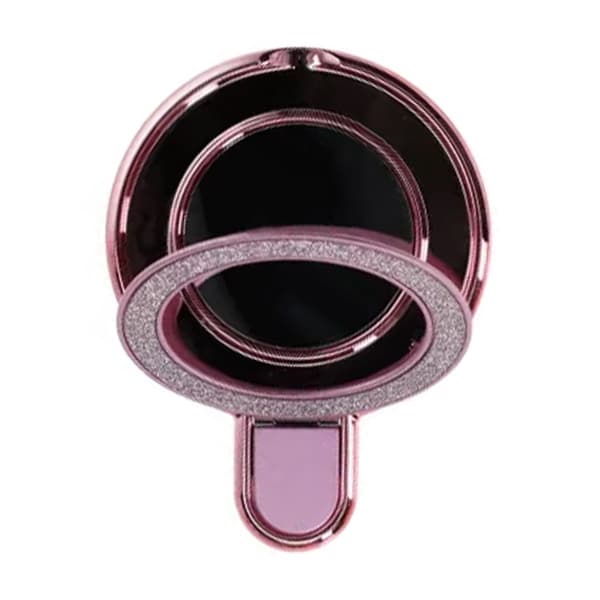 MagSafe Glitter Mirror Back Sticker Kickstand Pink