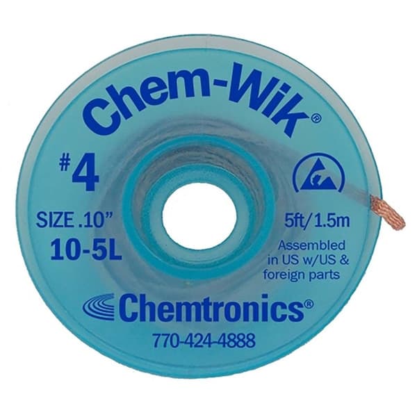 ChemWik Lödkabel 2,54 mm x 1,5 m