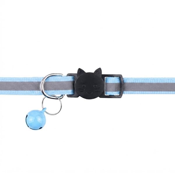 Pet Luminous Protective Cover Collar Light Blue