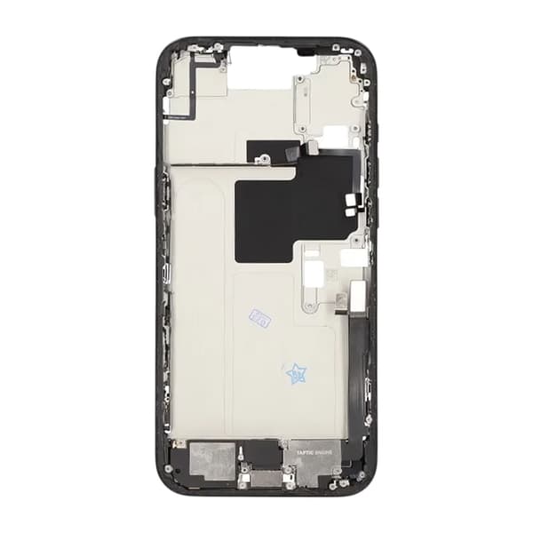 Mellemramme med smådele til iPhone 16 Pro Max - Sort Titanium OEM