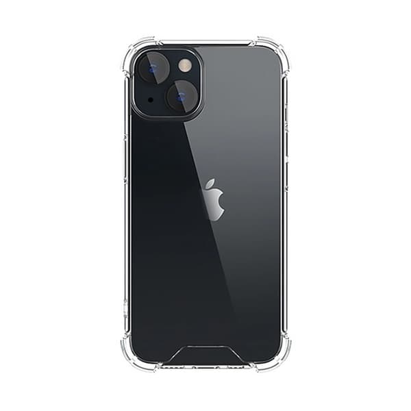 iPhone 14 Skal - Stöttåligt Transparent