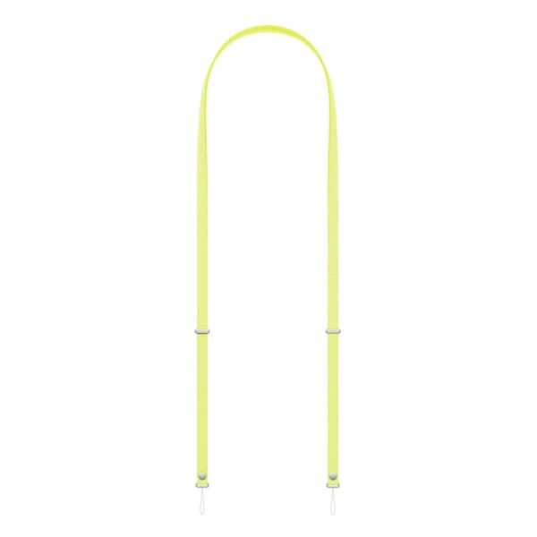 Crossbody Strap för iPhone mobilskal - Neongul