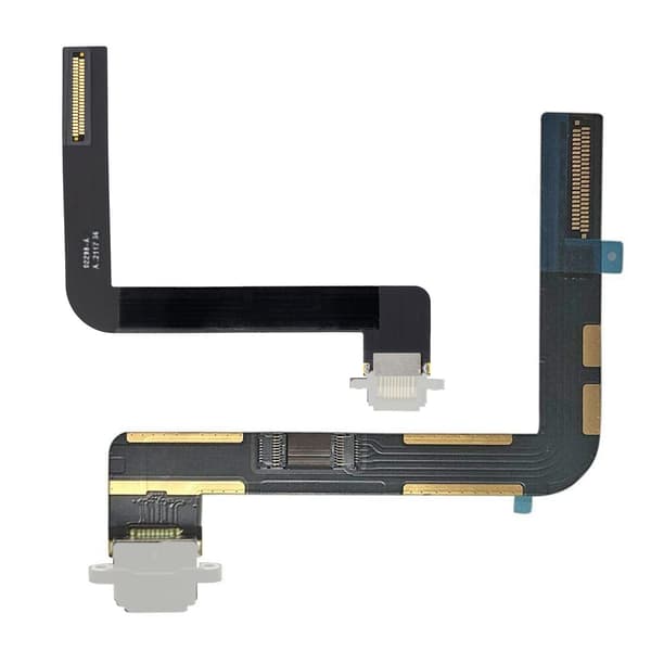 iPad 9 2021 Opladerstik Flexkabel - Hvid