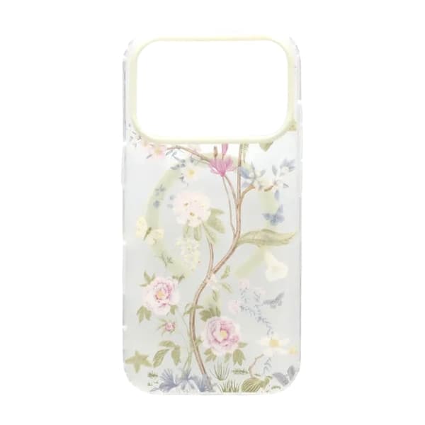 Malet blomstret mat magnetisk etui til iPhone 17 Pro - H5