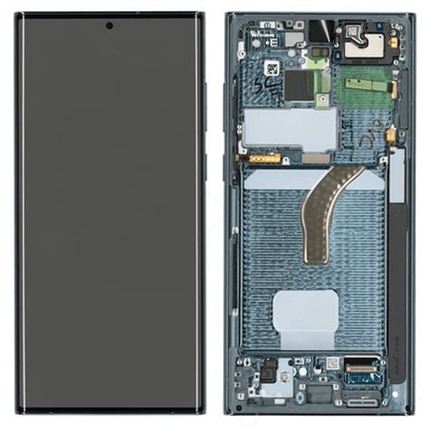 Galaxy S22 Ultra LCD Display Grøn