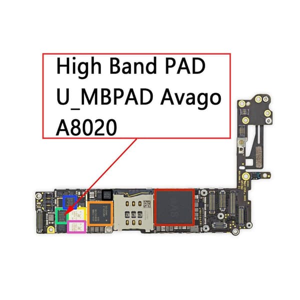 iPhone 6 og 6P A8020 Forstærker IC