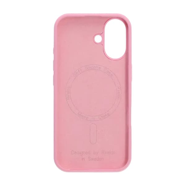 Rvelon Mobile Case Silicone MagSafe iPhone 17 - Pink