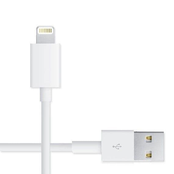 USB-kabel med Lightning-stik til Apple - 1m