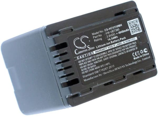 Batteri til VW-VBT380 erstatningsbatteri