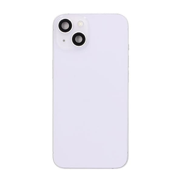 iPhone 14 Baksida med Komplett Ram - Lila